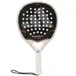 Adidas Metalbone CTRL 2026 padelracket med vit ram, svart slagyta och vitt grepp, sedd rakt framifrån