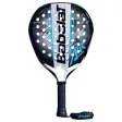 Babolat Air Veron 2026 padelracket i svart och grått med ljusblå detaljer och vit mittrand