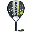 Babolat Counter Veron 2026 padelracket i grått och svart med limegröna ränder och vit hals