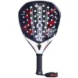 Babolat Technical Viper 2026 padelracket i svart och rött med vit hals och svart grepp, framifrån