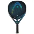 HEAD Extreme One X 2025 padelracket i mörkblått med skimrande holografisk HEAD-logotyp och svart grepp