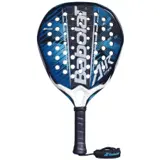 Babolat Air Viper 2026 padelracket i blått och svart med stort vitt Babolat-märke och vit hals